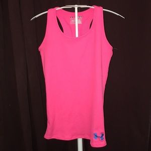 Junior Pink Under Armour Tank Top LOWEST PRICE